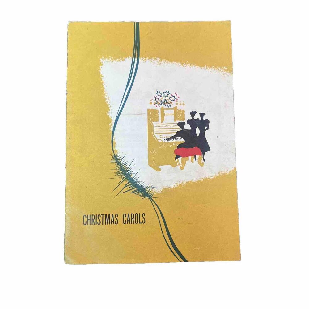 Vintage Christmas Carols Souvenir Booklet 1940’s and 1950’s